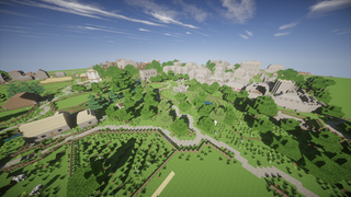 Illustration for article titled Old School RuneScape Rebuilt In Minecraft